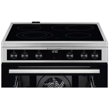 Electrolux Štednjak 4 staklokeramičke ringle, pećnica 73 lit., 60 cm, A - LKR66021MX