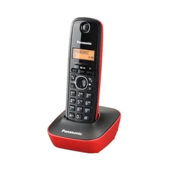 Fiksni telefon PANASONIC KX-TG1611FXR crveni
