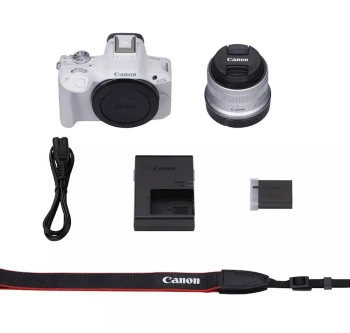 Fotoaparat CANON R50 + RFS18-45 WH