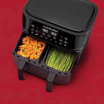 Friteza Nutribullet  CB NBA081B 2850W 2 ladice korpe 4l