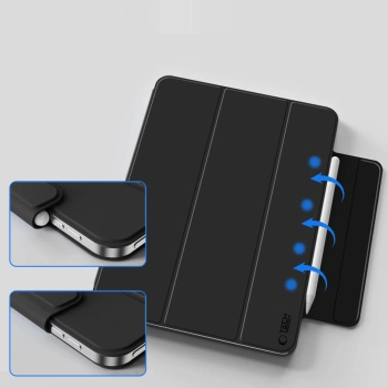 Futrola Tech-Protect SC Magnetic za iPad 10.9 2022/11.0 2025 crna