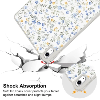 Futrola Tech-Protect SC Pen Case za iPad 10.9 2022/iPad 11.0 2025 Daisies