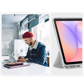 Futrola Tech-Protect SC Pen Case za Samsung Tab S9/S9 FE/S10 FE/S10 Lite siva