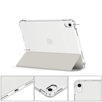 Futrola Tech-Protect SC Pen Hybrid Case za iPad 10.9 2022 siva transparent
