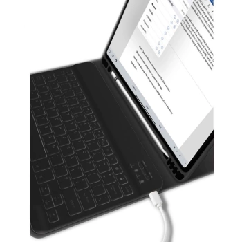 Futrola Tech-Protect SC Pen + Keyboard Case za iPad 10.9 2022 crna