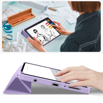 Futrola Tech-Protect SmartCase za Samsung Tab A9/A11 8.7 X110/X115 purple