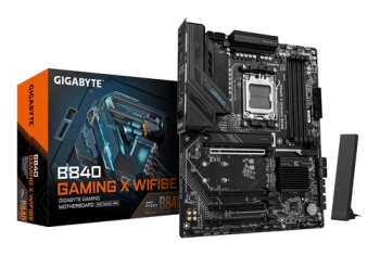 Gigabyte MB B840 GAMING X WF6E AM5, 4x DDR5, 3x M.2, 4x SATA 8xUSB; 1x HDMI, 1x DP, ATX;