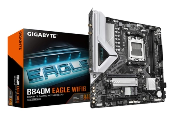 Gigabyte MB B840M EAGLE WIFI6 AM5; 2xDDR5; 2xM.2; 4xSATA 7xUSB; HDMI, DP; USB Type-C, mATX;