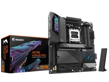 Gigabyte MB X870E AORUS PRO AM5, 4x DDR5, 4x M.2, 4xSATA 2x HDMI, 10x USB, ATX
