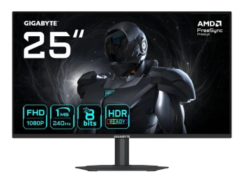 Gigabyte Monitor 24.5" G25F2A 24,5'' SS IPS; FHD; 240Hz 2xHDMI, 1xDP; 3xUSB