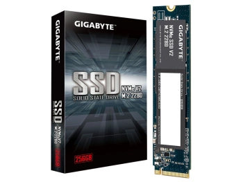 Gigabyte NVMe SSD V2 256GB M.2 2280, PCI-Express 3.0 R: 3200MB/s, W: 1200MB/s