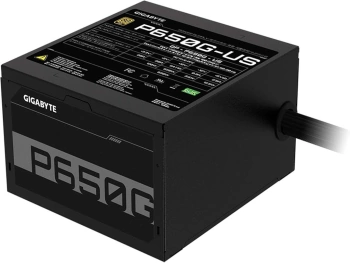 Gigabyte PSU P650W PCIe 5.1 80+ Gold, ATX 3.1, silent fan 650w