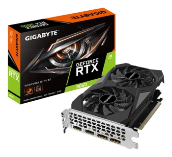 Gigabyte RTX 3050 WindForce;6GB GDDR6, 96bit2x DP, 2x HDMI