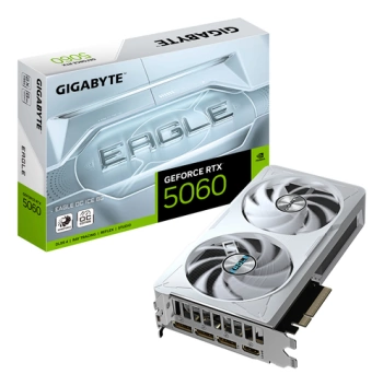 Gigabyte VGA 5060 Eagle OC ICE 8GB, GDDR7, 128-bit, 3x DP, 1x HDMI, Bijela