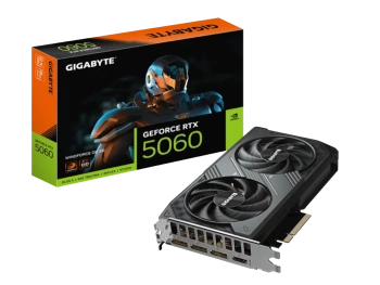 Gigabyte VGA 5060 Windforce OC 8GB GDDR7, 128-bit, 3x DP, 1x HDMI