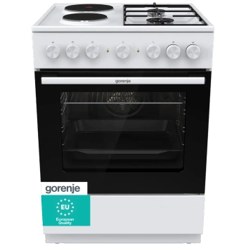 Gorenje Kombinirani štednjak, pećnica 71 l, 5800W, A - GK6B40WG
