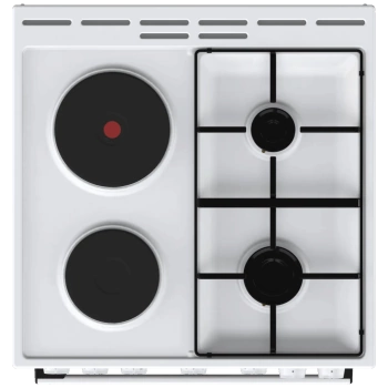 Gorenje Kombinirani štednjak, pećnica 71 l, 5800W, A - GK6B40WG