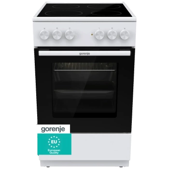Gorenje Štednjak, 4 staklokeramička ploča, 8600W, pećnica 74 lit, A - GEC5A20WG