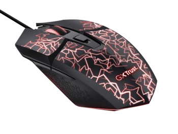 GXT113 FELOX LED GAMING MOUSE, žičani miš, USB-A, 6400 DPI