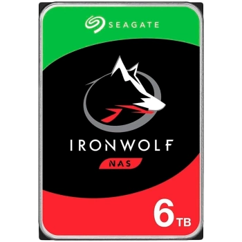 HDD NAS SEAGATE IronWolf (3.5", 6TB, 5400rpm, SATA 6GB/s)