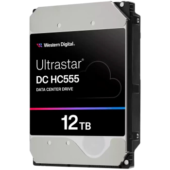 HDD Server WD Ultrastar DC HC555 12TB 512e SE, 3.5", 512MB, 7200 RPM, SATA, NP3, SKU: 0B48720