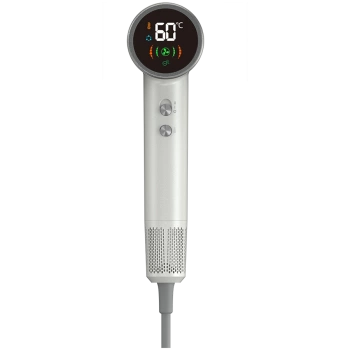 High Speed Hair Dryer, 220V-240V~50-60Hz, 1500W, Ionizer, LCD, 6+circulation mode, 110000RPM, less than 75dB