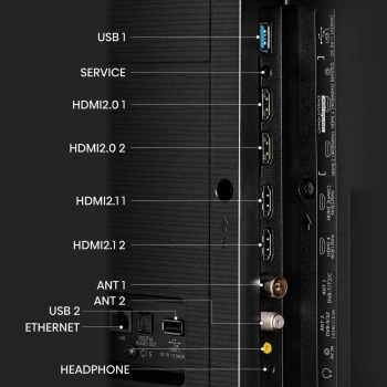 HISENSE TV LED 55U8KQ