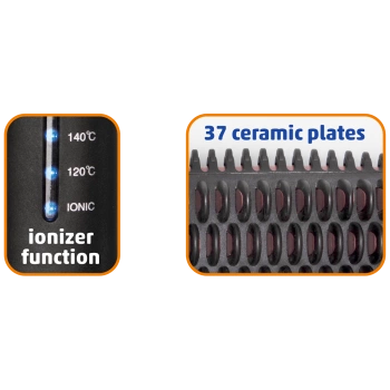 home Četka za ravnanje kose, 120 - 200 °C - HG HV 60