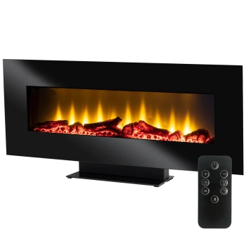 home Kamin, električni, 1800W, LED svjetlo, daljinski upravljač - FKK 24