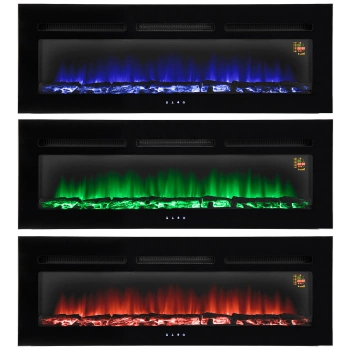 home Kamin, električni, 2000W, daljinski upravljač - FKKI 06
