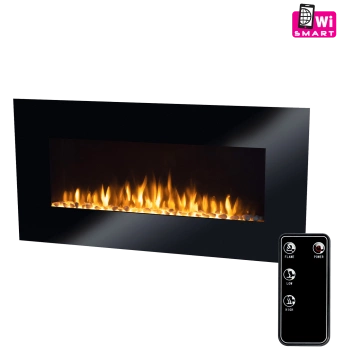 home Kamin, električni, 2000W, LED svjetlost, WiFi - FKK 3000 WIFI