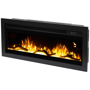 home Kamin električni, ugradbeni/zidni, 2000W - FKKI08