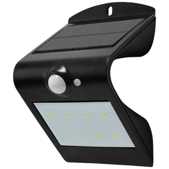 home Reflektor LED 1.5W sa solarnim panelom, detekcija pokreta - FLP 2/BK SOLAR