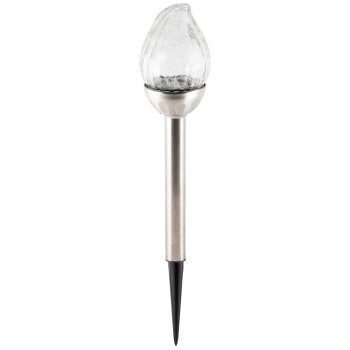 home Solarna vrtna LED lampa, metal / staklo - MX 815