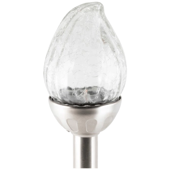 home Solarna vrtna LED lampa, metal / staklo - MX 815