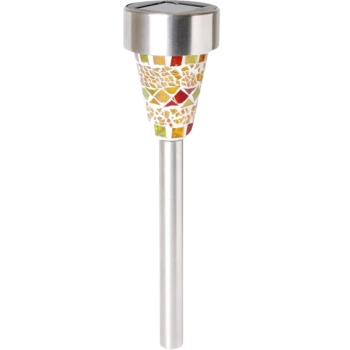 home Solarna vrtna LED lampa, mozaik, staklo / metal, 300 mAh - MX 459/1