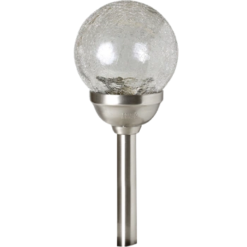 home Solarna vrtna LED lampa, staklena sfera, 600 mAh - MX 826