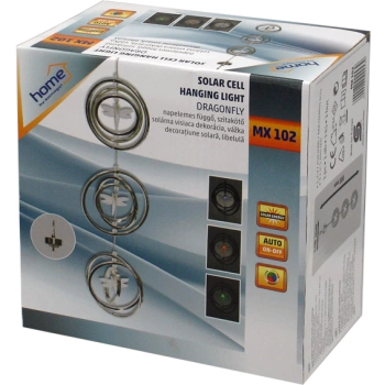 home Solarna vrtna rasvjeta, viseći ukras, vilin konjic, 250 mAh - MX 102
