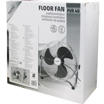 home Ventilator podni, promjer 40cm, 90W, Inox - PVR 40