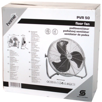 home Ventilator podni, promjer 50cm, 120W, Inox - PVR 50