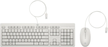HP 225 Wired MSE and KB G2HP 225 Wired MSE and KB G2HP 225 Wired MSE and KB G2 MOUSE+KB WHIT