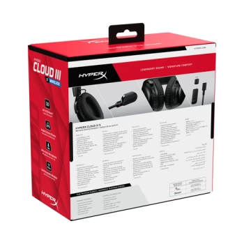 HyperX Cloud III S WirelessGaming Headset Black