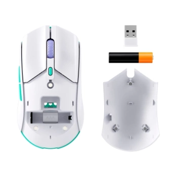 HyperX Gaming Miš Pulsefire Haste 2 Core Wireless White 8R2E7AA