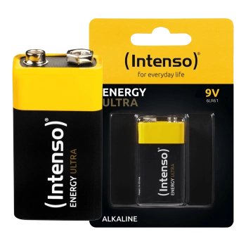 (Intenso) Baterija alkalna, 6LR61, 9 V, blister 1 komad - 6LR61 / 9V