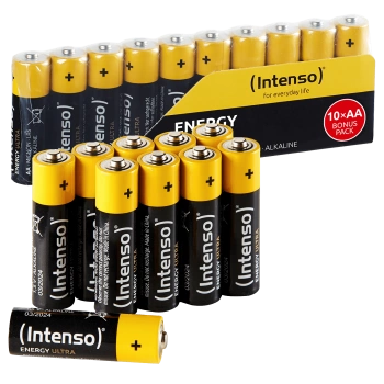 (Intenso) Baterija alkalna, AA LR6/10, 1,5 V, blister 10 kom