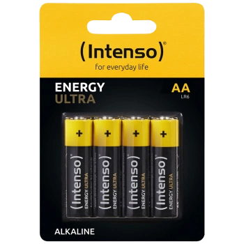(Intenso) Baterija alkalna, AA LR6/4, 1,5 V, blister 4 kom