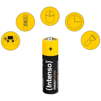 (Intenso) Baterija alkalna, AA LR6/4, 1,5 V, blister 4 kom
