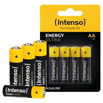 (Intenso) Baterija alkalna, AA LR6/4, 1,5 V, blister 4 kom
