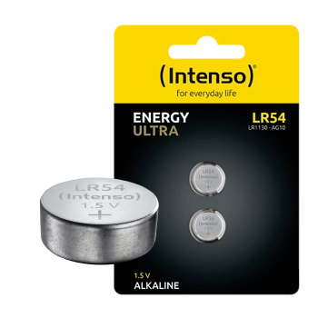 (Intenso) Baterija alkalna LR54/2, 1,5V dugmasta, blister 2 kom