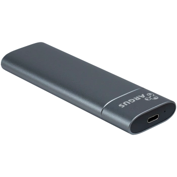 Inter-tech GD-MS013 Kućište za SSD M.2 USB C (kabal uključen, 20cm), 80/60/42/30 mm, Alu
